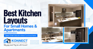 best kitchen layouts for small homes and apartments