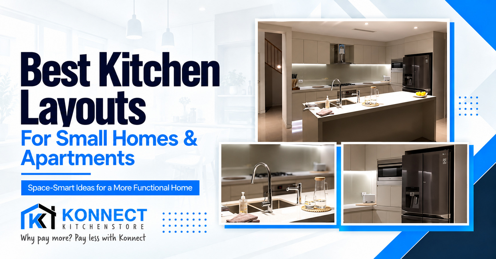 best kitchen layouts for small homes and apartments